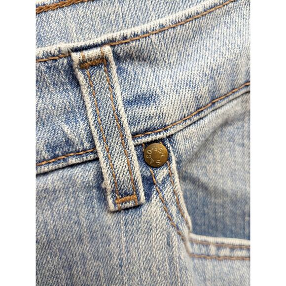 Womens LEVIS 515 Signature Stretch Mid Rise Bootcut Jeans Size 14 M Light Wash - Picture 2 of 13